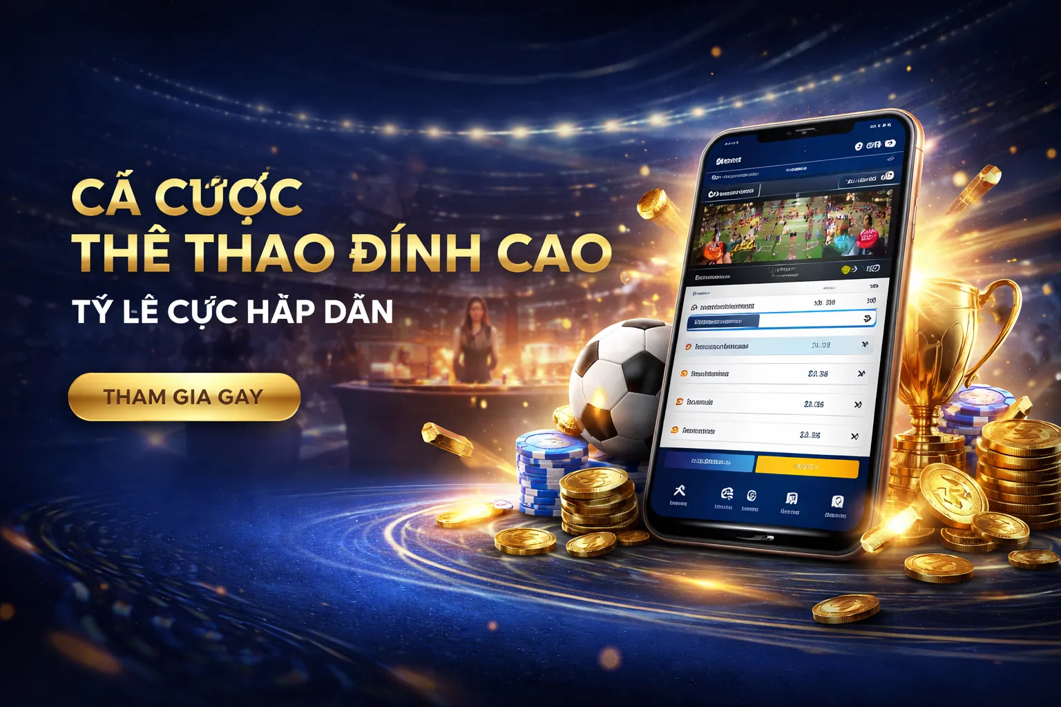 Hướng dẫn đặt cược bóng đá tại e888